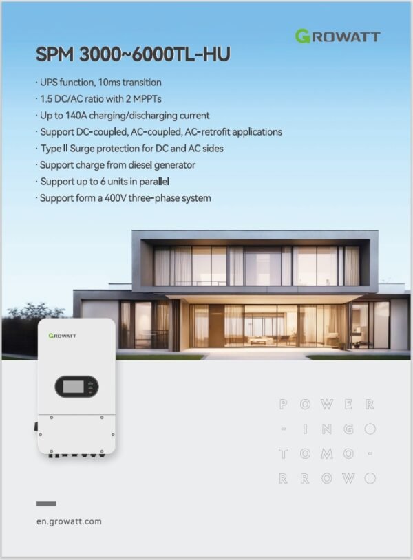 Growatt 5kW hibrid inverter - Image 3
